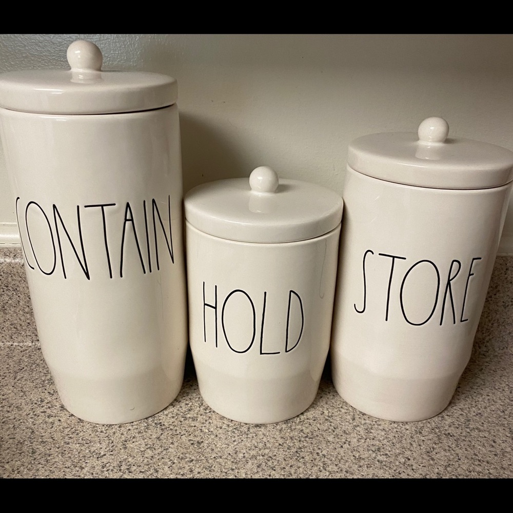 Rae Dunn Canisters